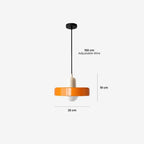 Skiva pendant, ivory cap